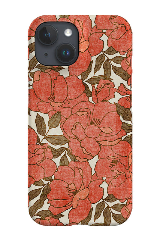 RoyalCovers.uk - Floribunda By Amy MacCready Phone Case (Red)