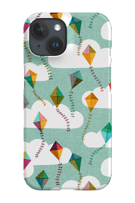 RoyalCovers.uk - Flying Kites by Cecilia Mok Phone Case (Blue)