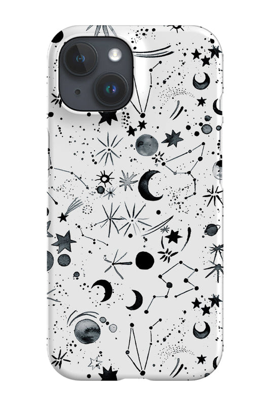 RoyalCovers.uk - Galaxy Planets Constellations By Ninola Design Phone Case (White)