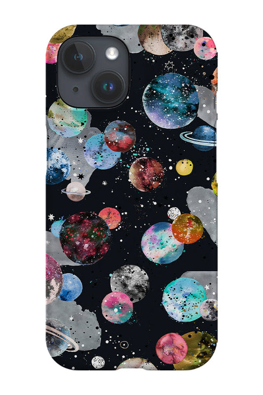 RoyalCovers.uk - Galaxy Space Planets By Ninola Design Phone Case (Black)