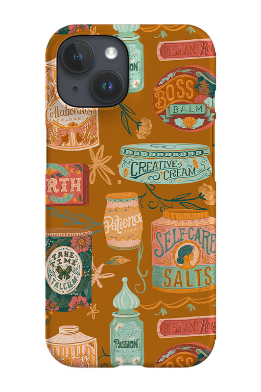 RoyalCovers.uk - Inner Beauty Tins by Becca Story Smith Phone Case (Orange)