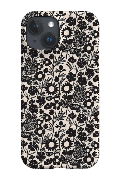 RoyalCovers.uk - Summer Blooms by Kayla Ann Phone Case (Black)