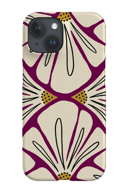 RoyalCovers.uk - Lilian By Amy MacCready Phone Case (Maroon)