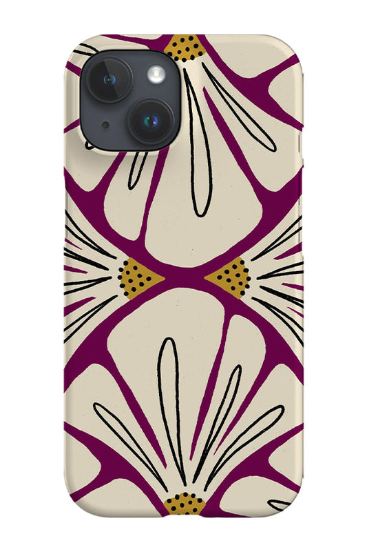 RoyalCovers.uk - Lilian By Amy MacCready Phone Case (Maroon)