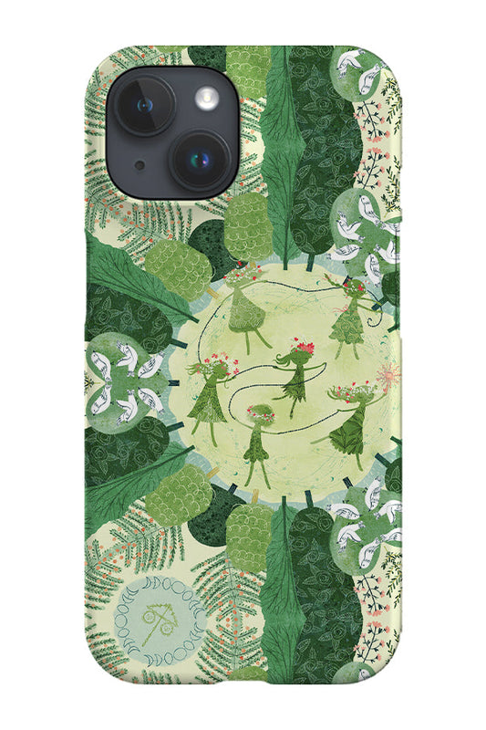 RoyalCovers.uk - Midsummer Festival by Michele Norris Phone Case (Green)