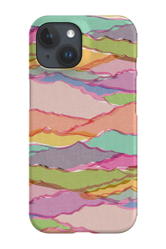 RoyalCovers.uk - Mountain Colours by Cecilia Mok Phone Case (Rainbow)