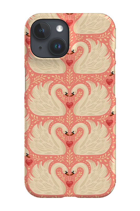 RoyalCovers.uk - My Swan and Only Valentine By Rebecca Elfast Phone Case (Pink)