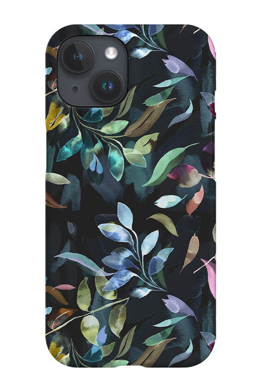 RoyalCovers.uk - Mystic Leaves By Ninola Design Phone Case (Black)
