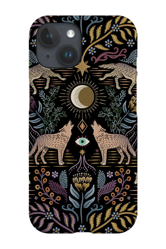 RoyalCovers.uk - Mystical Grey Wolves by Misentangledvision Phone Case (Black)