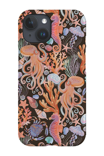 RoyalCovers.uk - Ocean Life By Rebecca Elfast Phone Case (Black)