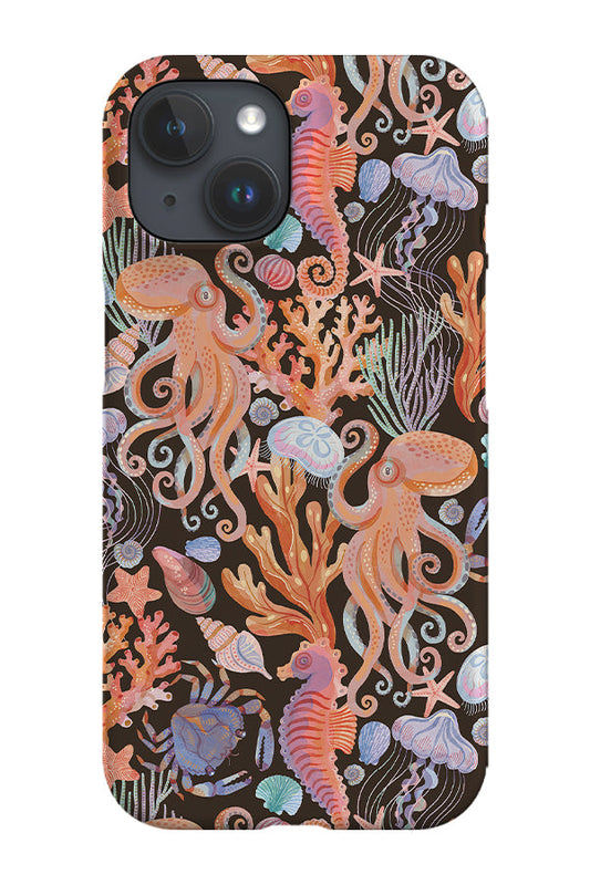 RoyalCovers.uk - Ocean Life By Rebecca Elfast Phone Case (Black)