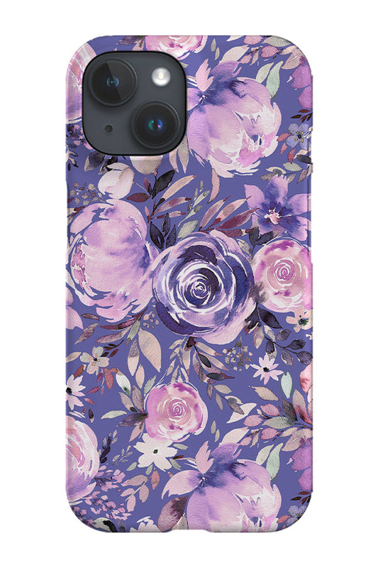 RoyalCovers.uk - Pastel Peony By Ninola Design Phone Case (Very Peri)