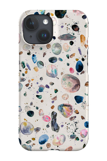 RoyalCovers.uk - Pebbles Terrazzo By Ninola Design Phone Case (Beige)