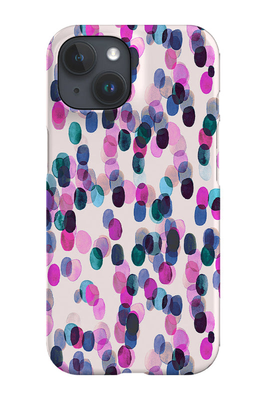 RoyalCovers.uk - Relaxing Dots By Ninola Design Phone Case (Pink & Blue)