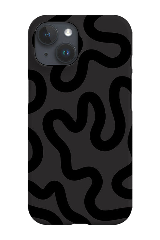 RoyalCovers.uk - Swirl Lines Abstract Phone Case (Grey)