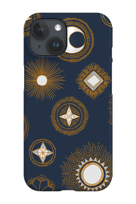 RoyalCovers.uk - Sashiko Stars by Cecilia Mok Phone Case (Blue)