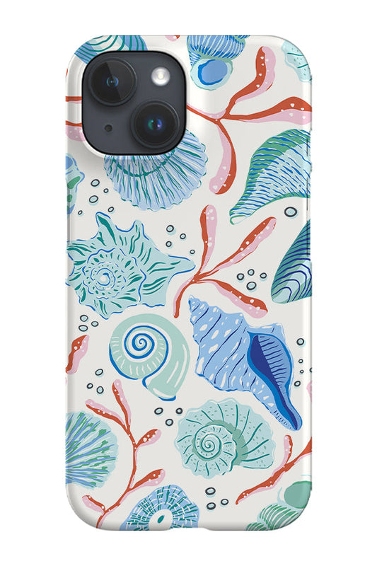 RoyalCovers.uk - Sea Shells by Vivian Hasenclever Phone Case (White)