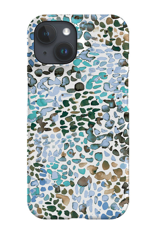 RoyalCovers.uk - Speckled Watercolour By Ninola Design Phone Case (Blue)