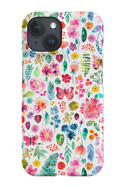 RoyalCovers.uk - Spring Botanical Plants and Forest By Ninola Design Phone Case (Multicolour)