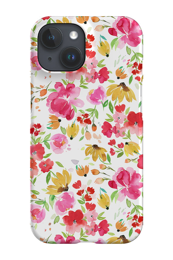 RoyalCovers.uk - Spring Fresh Flowers By Ninola Design Phone Case (Pink Yellow)