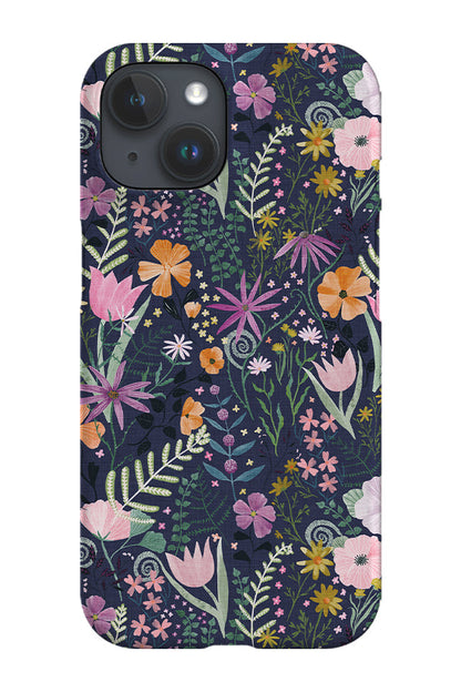 RoyalCovers.uk - Spring Bloom Garden by Michele Norris Phone Case (Purple)