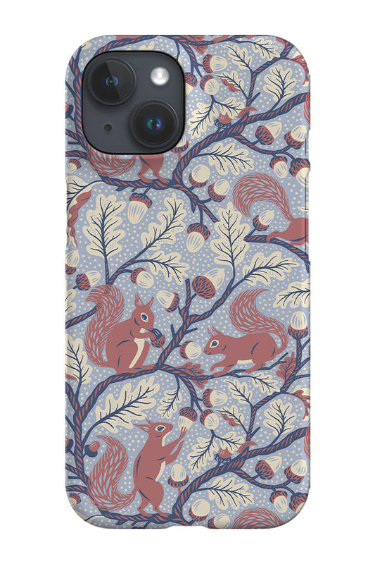 RoyalCovers.uk - Squirrel Oak By Rebecca Elfast Phone Case (Blue)