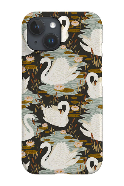 RoyalCovers.uk - Swan Dance by Serena Archetti Phone Case (Charcoal)