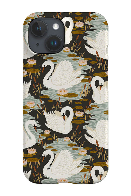 RoyalCovers.uk - Swan Dance by Serena Archetti Phone Case (Charcoal)