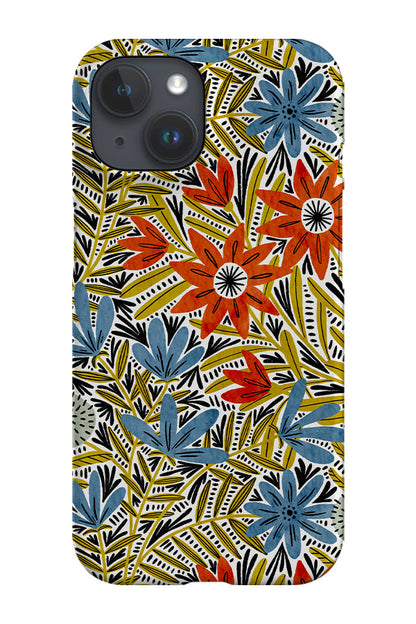 RoyalCovers.uk - Teagan By Amy MacCready Phone Case (Blue and Red)