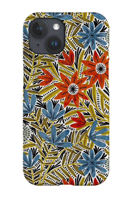 RoyalCovers.uk - Teagan By Amy MacCready Phone Case (Blue and Red)