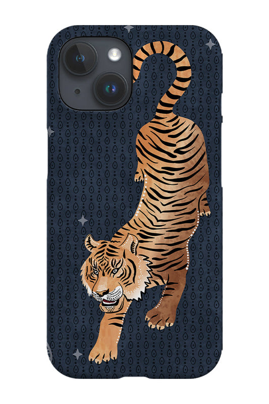 RoyalCovers.uk - Tigers Steel by Misentangledvision Phone Case (Blue)