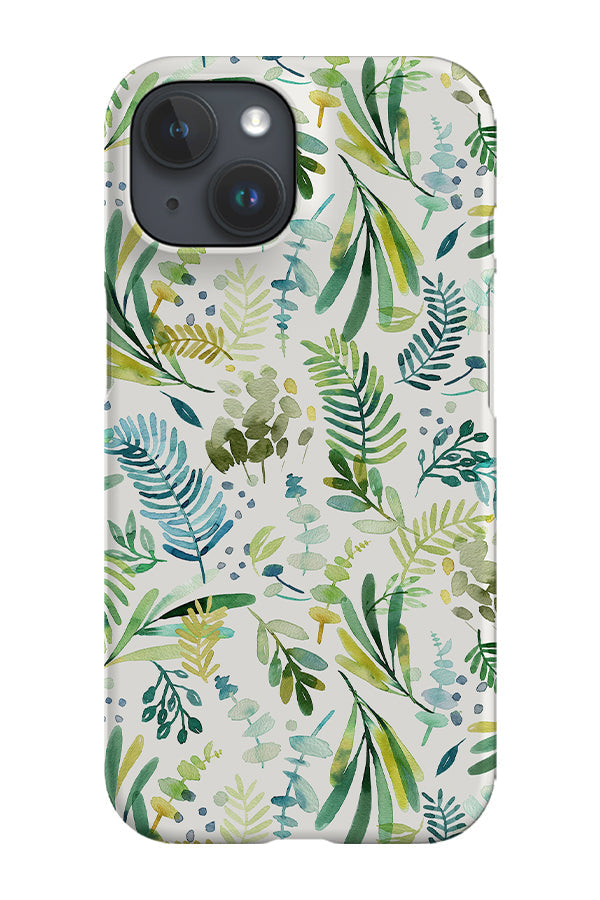 RoyalCovers.uk - Tuscany Leaves By Ninola Design Phone Case (Green)
