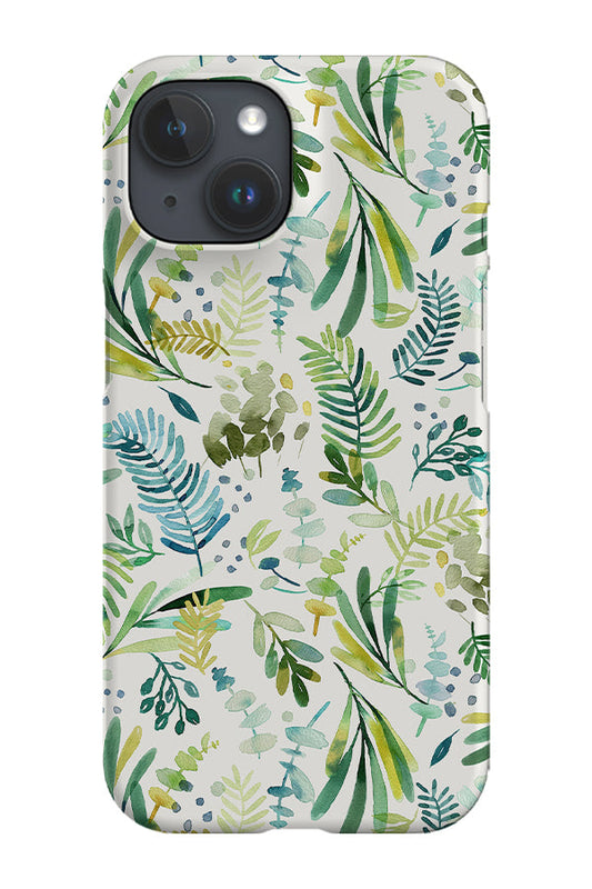 RoyalCovers.uk - Tuscany Leaves By Ninola Design Phone Case (Green)