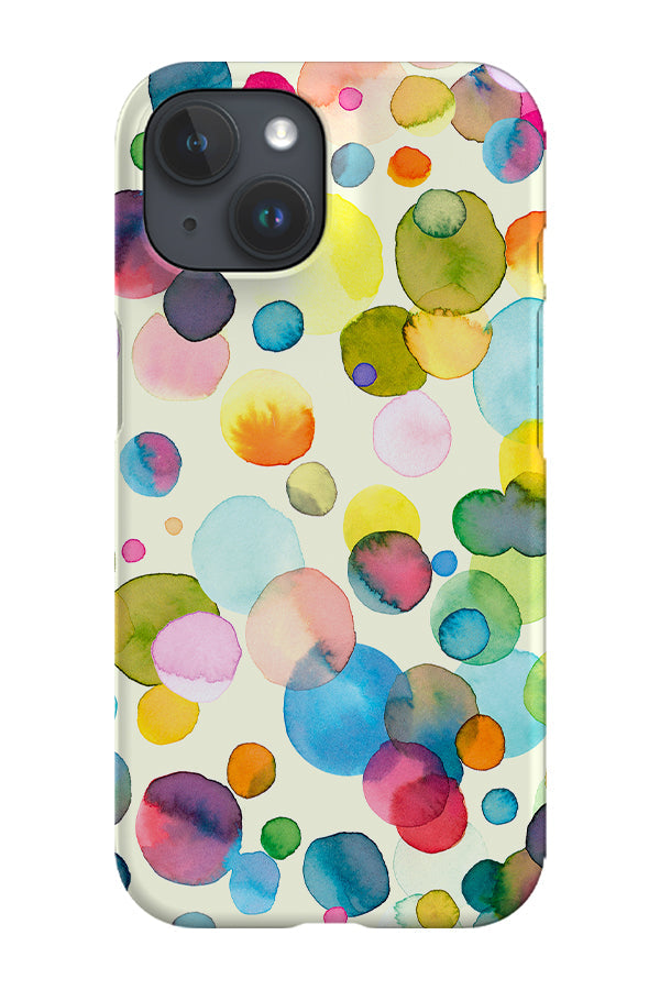 RoyalCovers.uk - Watercolour Colour Drops By Ninola Design Phone Case (Rainbow)