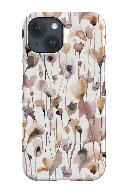 RoyalCovers.uk - Wild Flowers Watercolour By Ninola Design Phone Case (Neutral)
