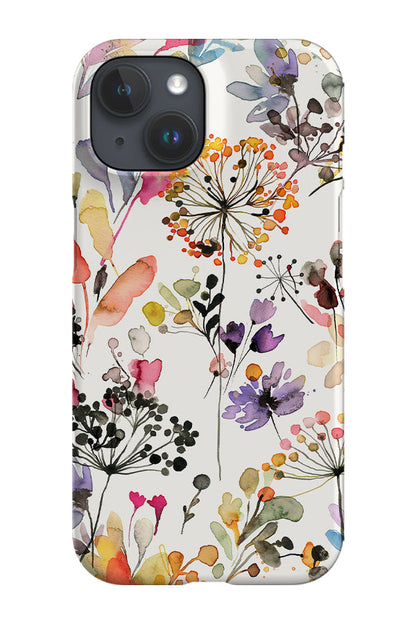 RoyalCovers.uk - Wild Grasses By Ninola Design Phone Case (White)