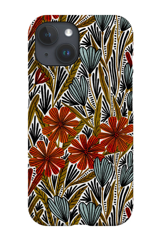 RoyalCovers.uk - Willa By Amy MacCready Phone Case (Red and Blue)