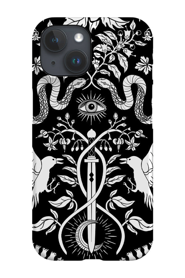RoyalCovers.uk - Witch Garden by Misentangledvision Phone Case (Black)