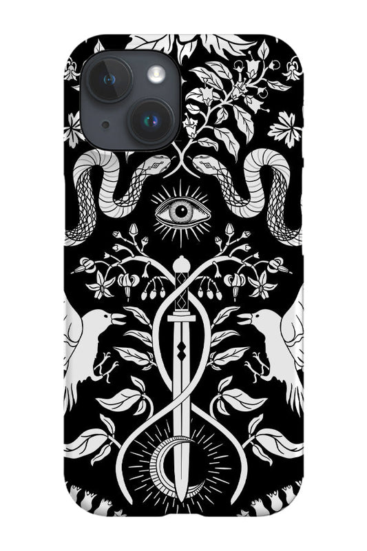 RoyalCovers.uk - Witch Garden by Misentangledvision Phone Case (Black)