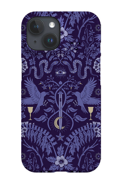 RoyalCovers.uk - Witch Garden by Misentangledvision Phone Case (Periwinkle)