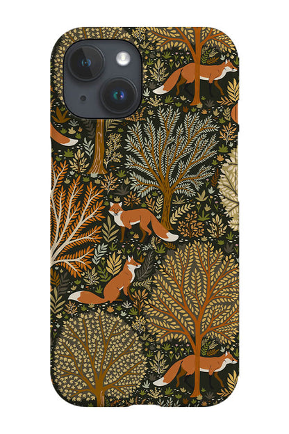 RoyalCovers.uk - Woodland Fox by Serena Archetti Phone Case (Green)