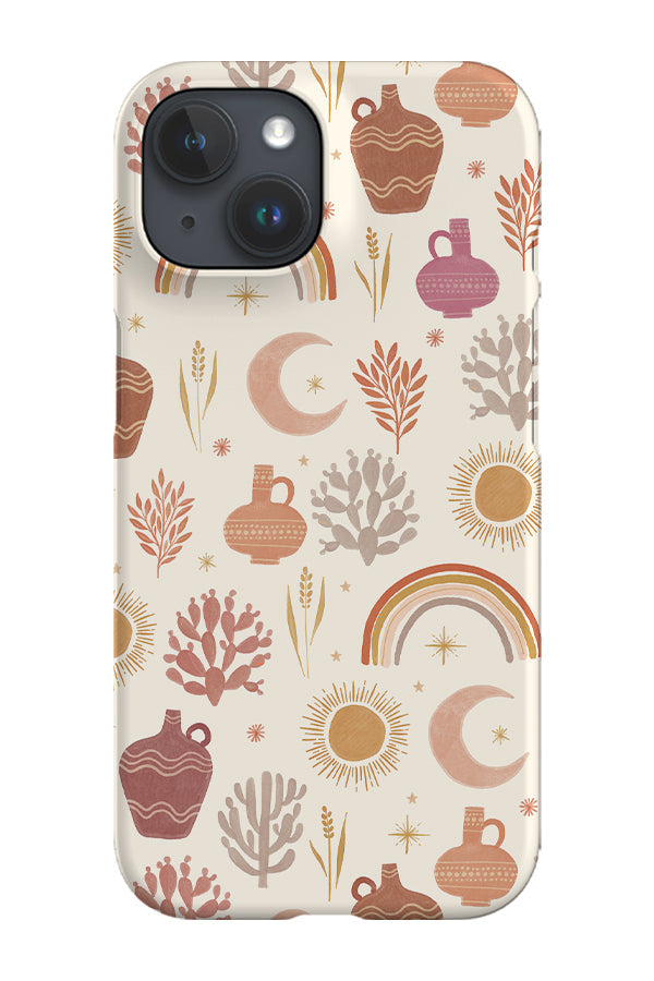 RoyalCovers.uk - Vessels & Succulents By Rebecca Elfast Phone Case (Beige)