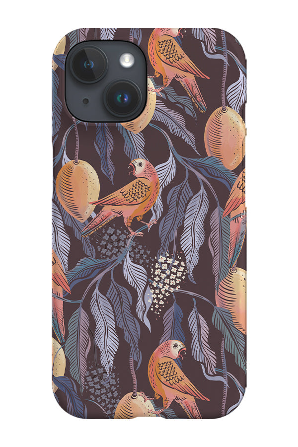 RoyalCovers.uk - Moody Mango Garden By Rebecca Elfast Phone Case (Dark)