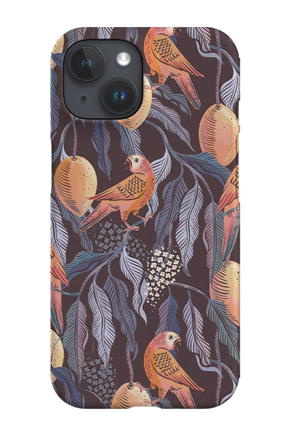RoyalCovers.uk - Moody Mango Garden By Rebecca Elfast Phone Case (Dark)