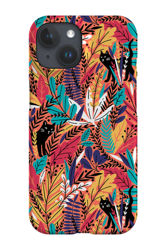 RoyalCovers.uk - Cat By Maria Galybina Phone Case (Coral)