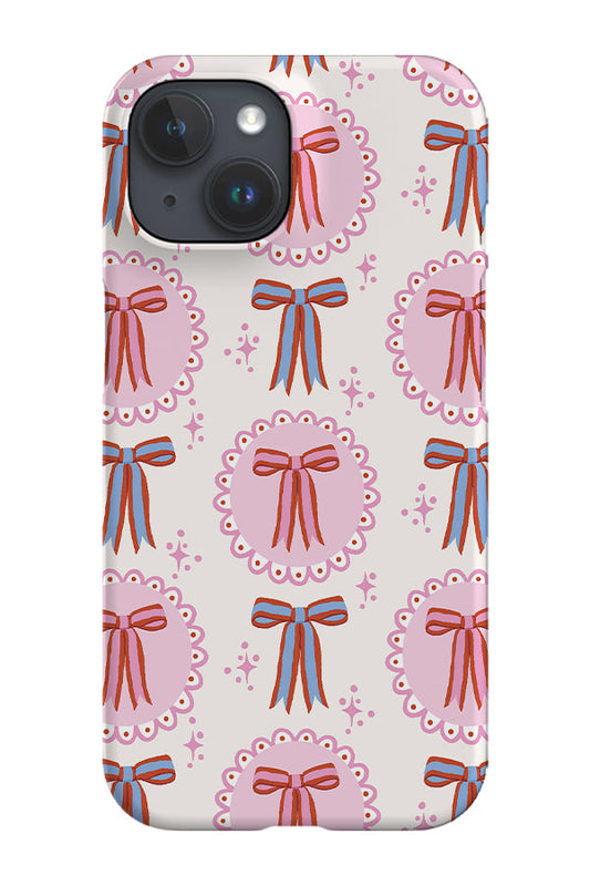 RoyalCovers.uk - Coquette Bows by Vivian Hasenclever Phone Case (Pink)