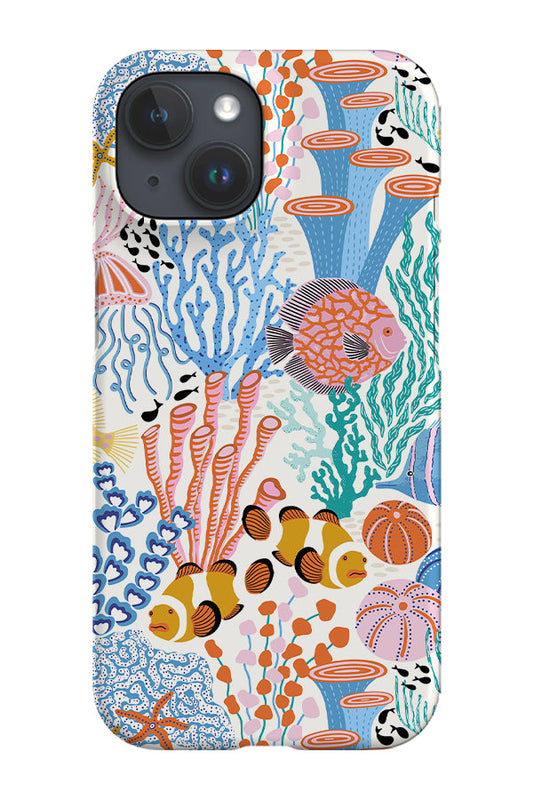 RoyalCovers.uk - Coral Reef by Vivian Hasenclever Phone Case (White)
