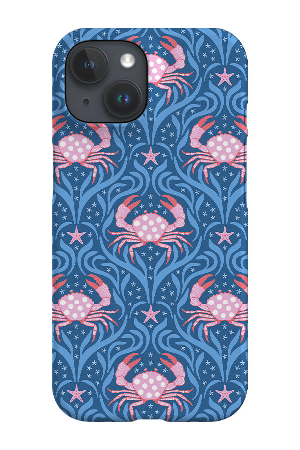 RoyalCovers.uk - Crabs and Stars by Vivian Hasenclever Phone Case (Blue)