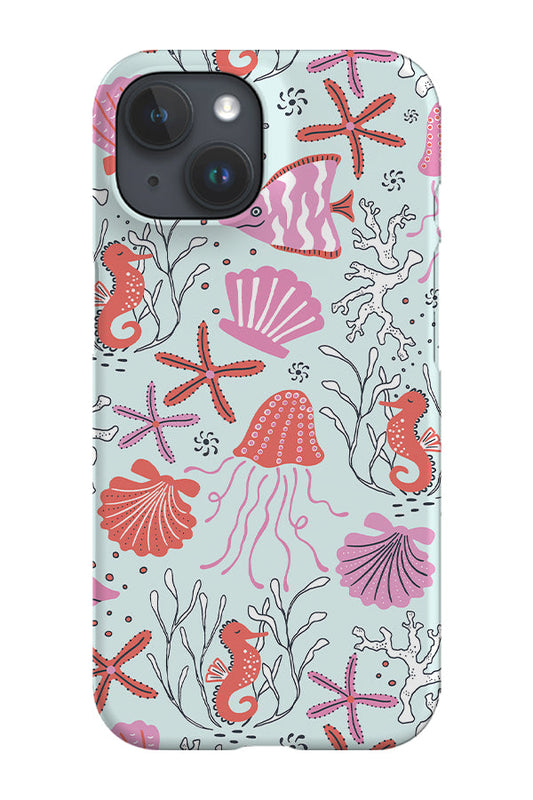 RoyalCovers.uk - Little Seahorse by Vivian Hasenclever Phone Case (Blue)