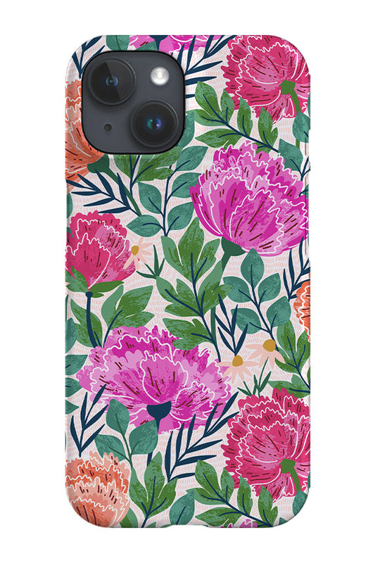 RoyalCovers.uk - Peonies By Maria Galybina Phone Case (Colourful)